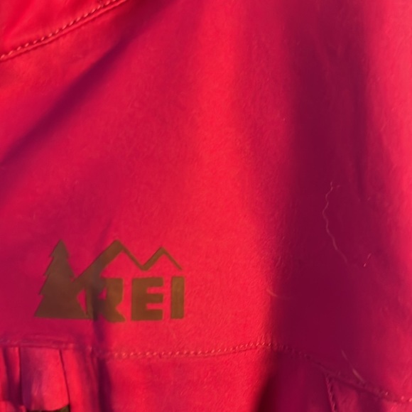 REI women’s Small wind breaker. Fuchsia. - Picture 2 of 4